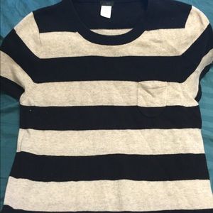 Jcrew sweater shirt- cashmere/nylon/wool blend