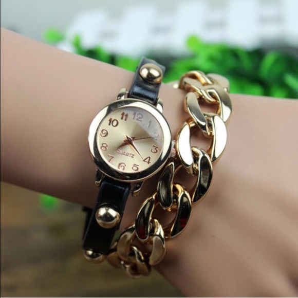 Jewelry - 🎉 HP X2 🎉Stylish Watch w Link Bracelet