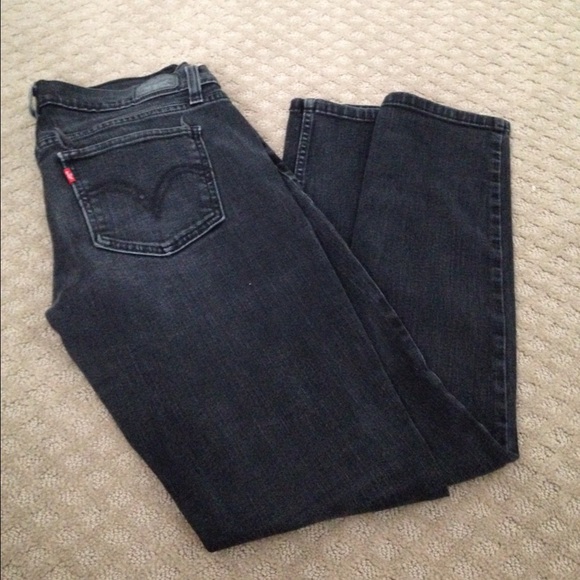Light fade black jeans