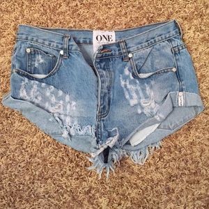One teaspoon shorts
