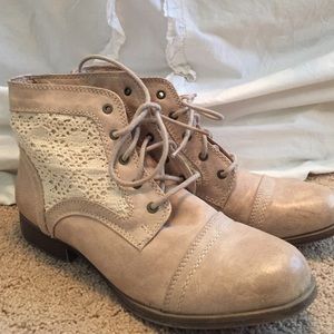 Mossimo Tan Ankle Booties
