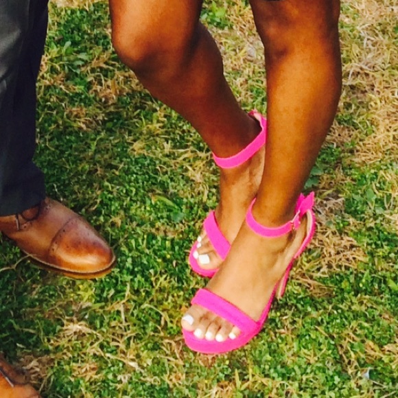 Pink shoes for Olivia