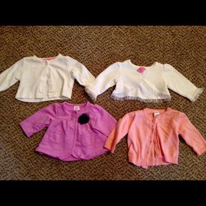0-3 month jackets/sweaters