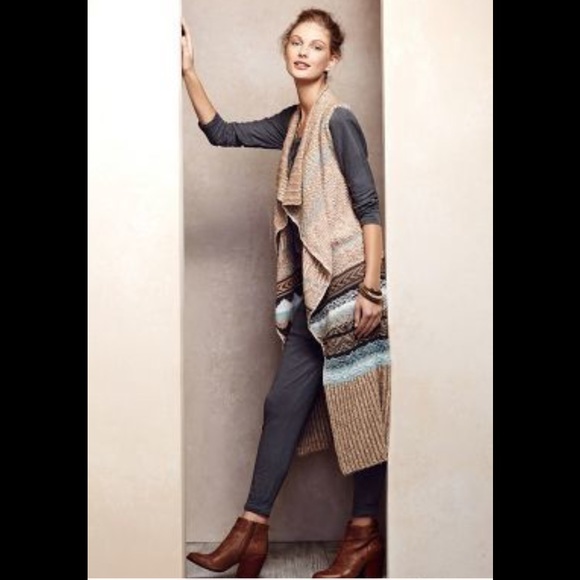🎈LAST DAY🎈Anthropologie maxi sweater vest
