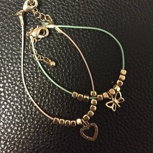 Green & Pink Bracelet