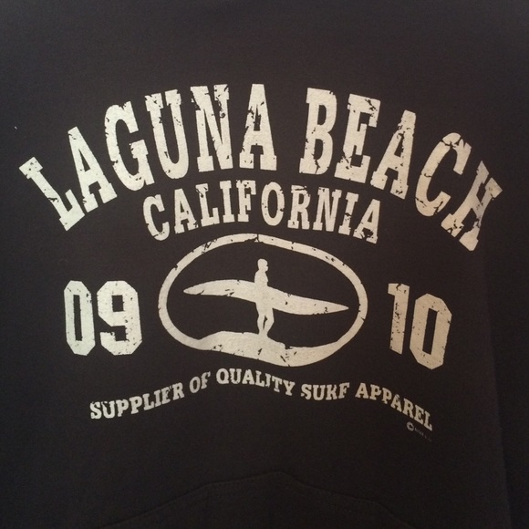 Brown Laguna Beach hoodie - Picture 3 of 3