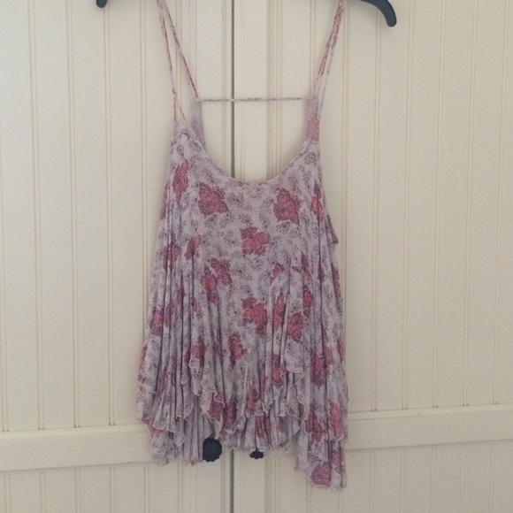 free people floral top
