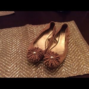 Coach Flats with Flower