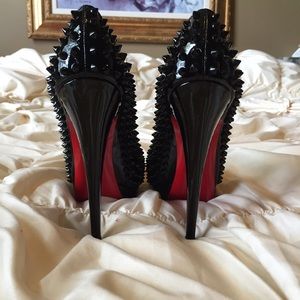 Christian louboutin spiked Bianca 140mm Christian louboutin spiked Bianca 140mm