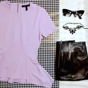 BCBG "Scarlet" Peplum top