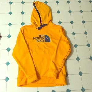 North Face fleece hoodie medium