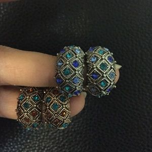 Gold & Silver Earrings