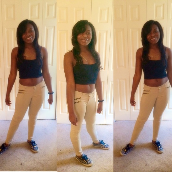 ✨Khaki Zippered Pants ✨