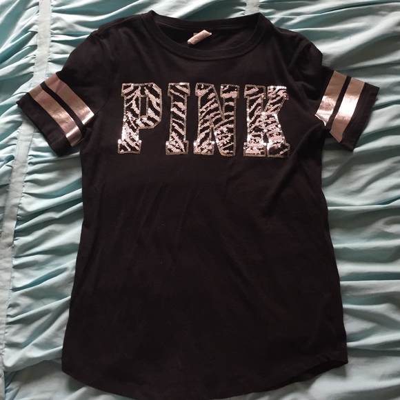 Black and white sequins top