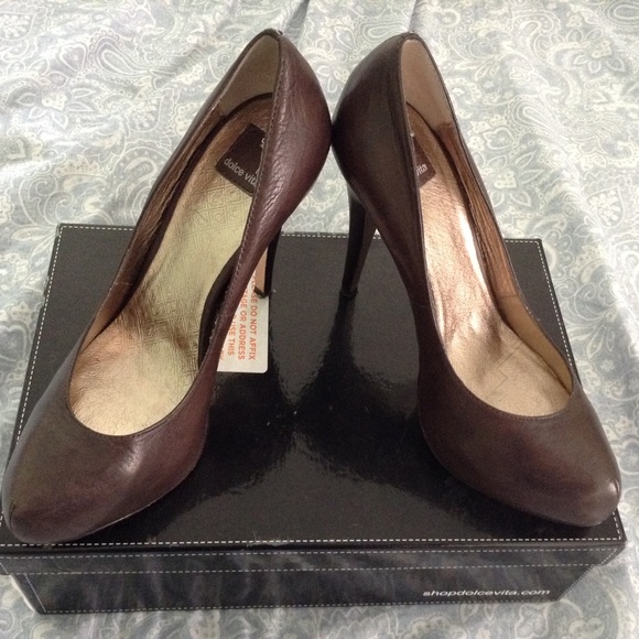 EUC Dolce Vita Madison pump in granite sz 7