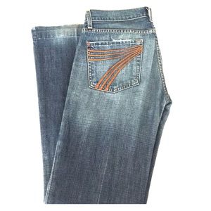 7 For All Mankind Jeans Dojo Flare size 27