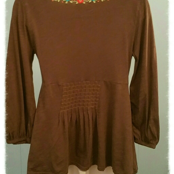 Free People Embroidered Top - Picture 2 of 4
