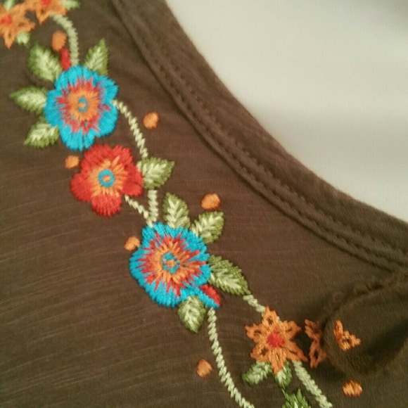 Free People Embroidered Top - Picture 4 of 4