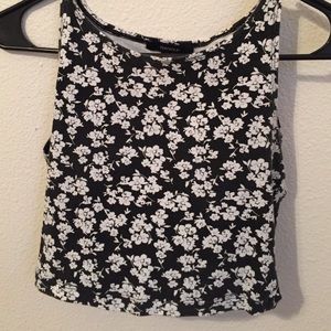 Floral crop top