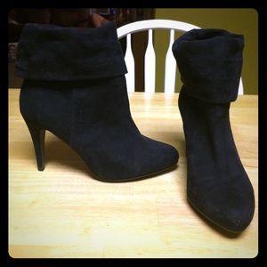 Express black booties