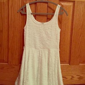White lace dress from Guess
