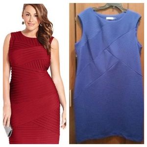 Royal blue Calvin Klein dress 18w