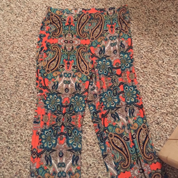 Boho flare pants