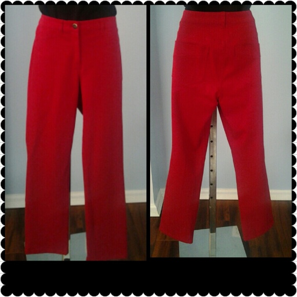 Chico's Red Pants❤️ - Picture 3 of 4