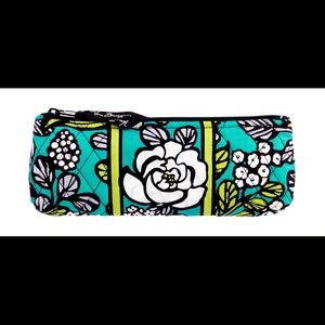 Vera Bradley Island Blooms Brush/Pencil Case