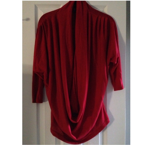 Draped Front Sweater
