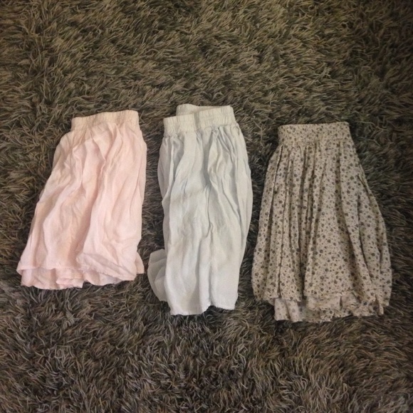 3 Brandy Melville skirts
