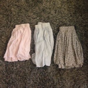 3 Brandy Melville skirts