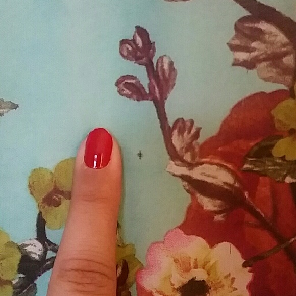 Audrey Green Floral Dress - Picture 2 of 4