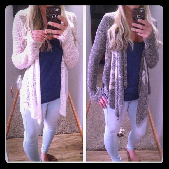 Hollister Cardigan & Abercrombie Cardigan