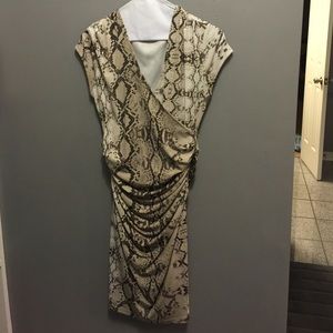 Animal print JLO dress