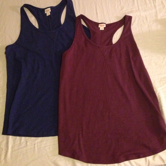 Two Mossimo Tank tops