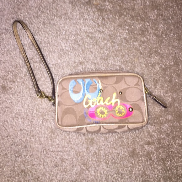 Coach wristlet.