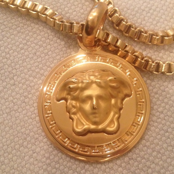 Versace Medallion Necklace