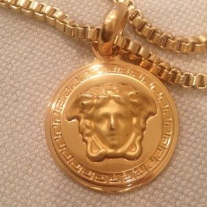Versace Medallion Necklace