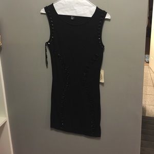 Black cocktail dress