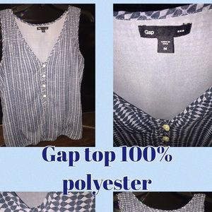 Sleeveless Gap top
