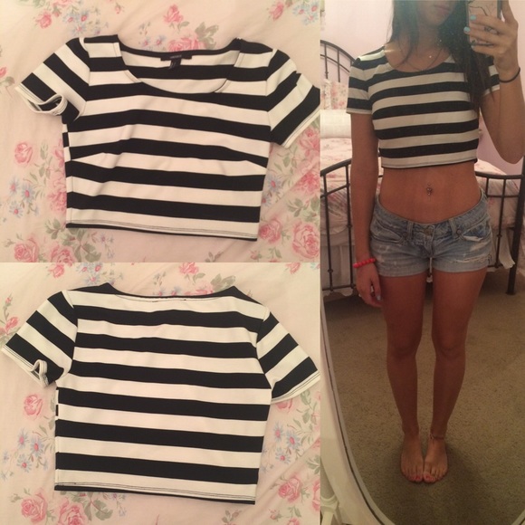 forever 21 belly shirts