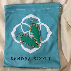 Teal Skylar Earrings