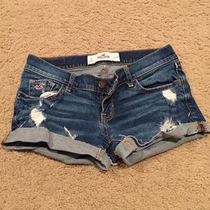 Hollister low rise shorts