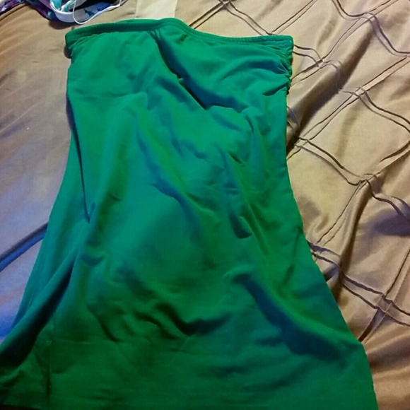 Green Tube Top