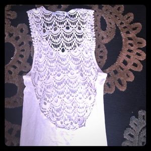 Cream Forever 21 top