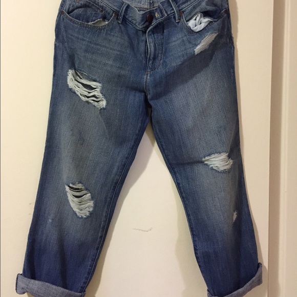 LOFT Denim - Lou & Grey (LOFT) Boyfriend Jeans