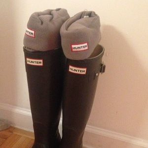 Hunter Boots Socks, Slate Size 7