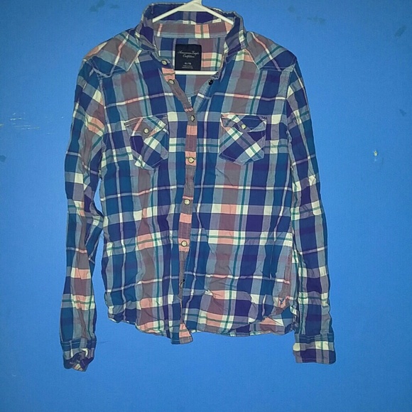 Plaid button up
