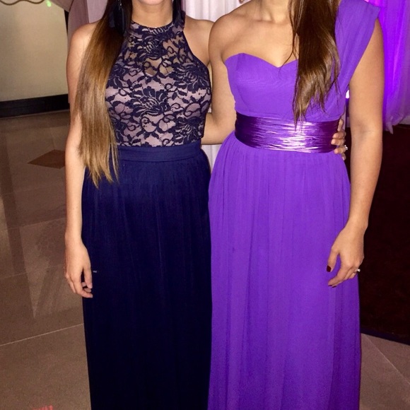 Blue dress